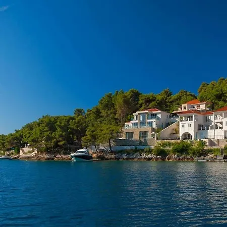 Luxury Seafront Prestige Brac With Private Pool, Sauna And Gym And Private Sea Deck At The On Brac Island Villa Selca (Brac)