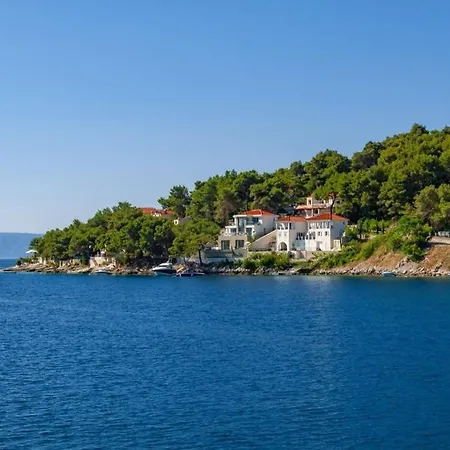 Luxury Seafront Prestige Brac With Private Pool, Sauna And Gym And Private Sea Deck At The On Brac Island Villa Selca (Brac)