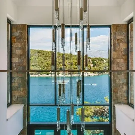 Villa Luxury Seafront Prestige Brac With Private Pool, Sauna And Gym And Private Sea Deck At The On Brac Island Selca (Brac)