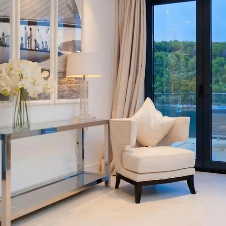 Luxury Seafront Prestige Brac With Private Pool, Sauna And Gym And Private Sea Deck At The On Brac Island Villa *