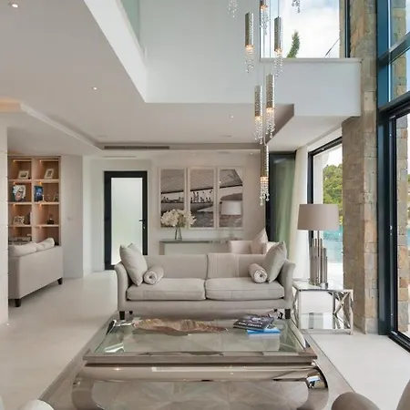Luxury Seafront Prestige Brac With Private Pool, Sauna And Gym And Private Sea Deck At The On Brac Island *