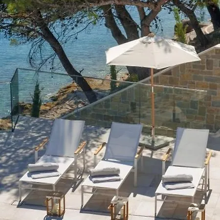 Villa Luxury Seafront Prestige Brac With Private Pool, Sauna And Gym And Private Sea Deck At The On Brac Island Selca (Brac)